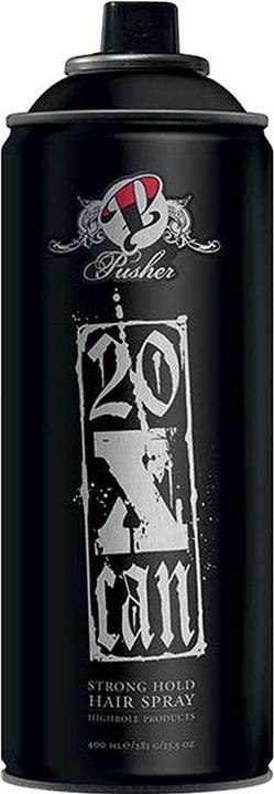 Actual product image Pusher 20X-Can Hairspray - 400ml (400 ml)