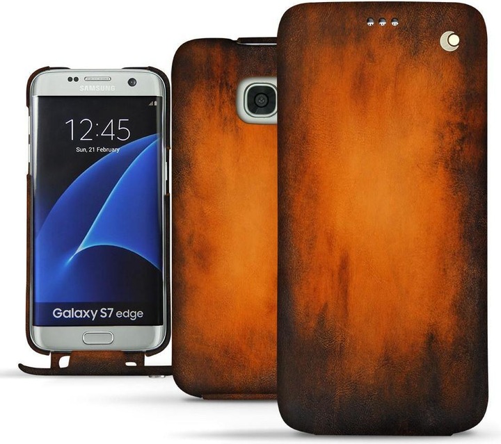 Noreve Lederschutzhülle vertikal (Samsung Galaxy S7 Edge)