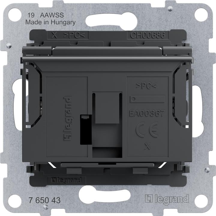 Produktbild Legrand SEANO mechanischerr Hotel-Card-Schalter-Einsatz, Schaltleistung: 30 VA, 765043