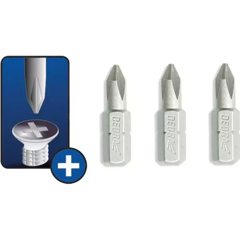 Dedra, Chiave a bussola, 18A02PH20-03 (Croce Phillips PH)