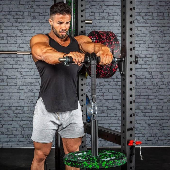 Actual product image ATX Rack mount bar - universal mount for rigs & racks