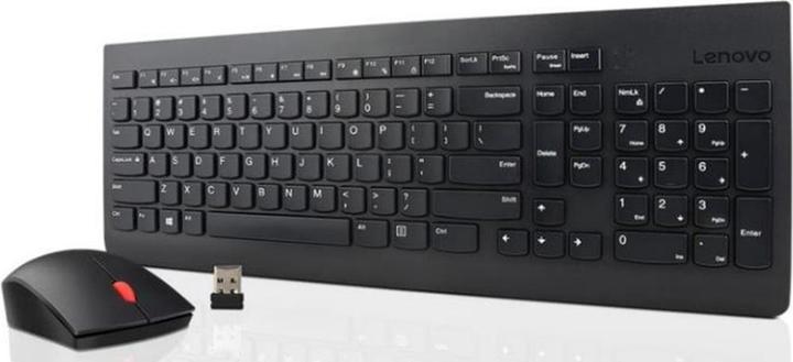 Produktbild Lenovo Essential Wireless Combo - Tastatur - 1.200 dpi - QWERTY - Schwarz (USA, Kabellos)