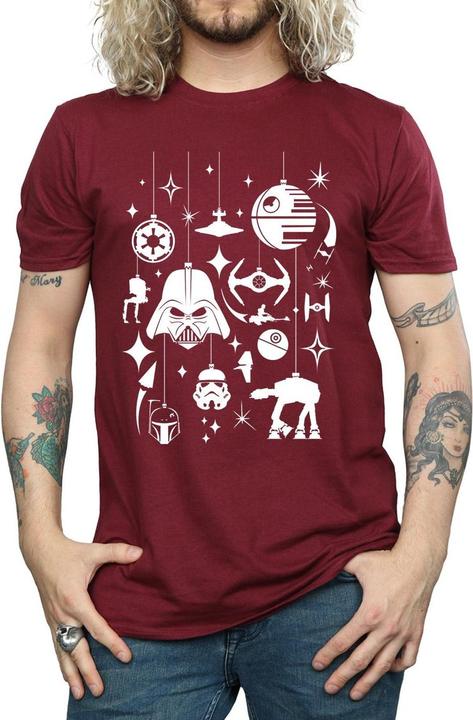 Image du produit Star Wars - T-shirt CHRISTMAS DECORATIONS - Homme (L)