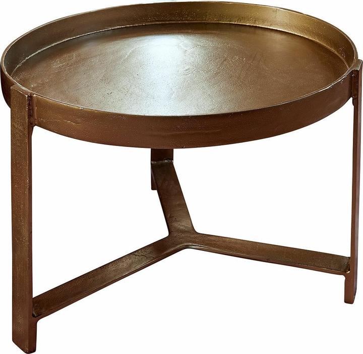 Image du produit Loberon Couchtisch Mirouette antikmessing (62 x 41 cm)