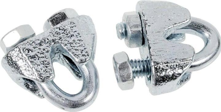 Immagine prodotto Meister Morsetto per fune metallica per fune da 3 mm (0.00 m)