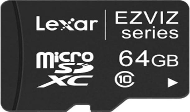EZVIZ Scheda MicroSD intelligente (64 GB, microSDXC)