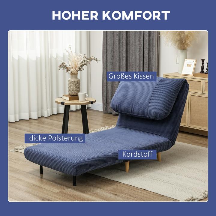 Produktbild Homcom Schlafsessel