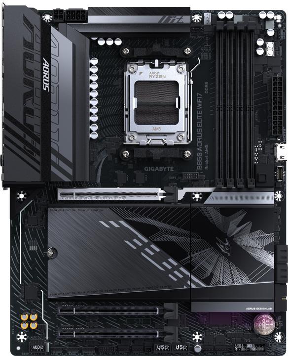 Actual product image Gigabyte B850 AORUS ELITE WIFI7 (AM5, AMD B850, ATX)