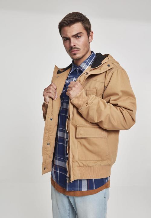 Produktbild Urban Classics Hooded Cotton Jacket (S)