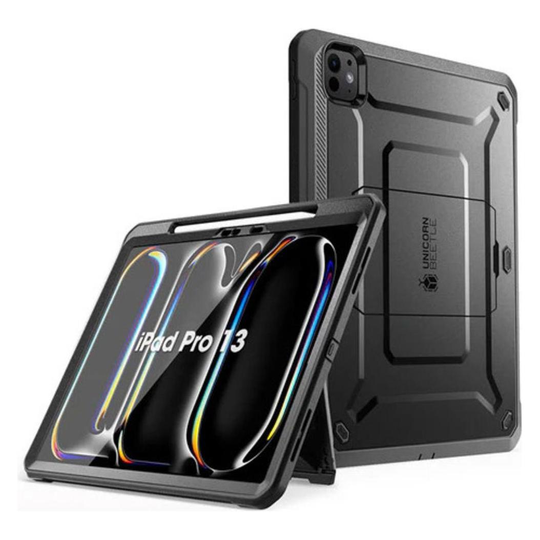 Supcase Unicorn Beetle Pro Case For IPad Pro 13" 2024 - Black (Apple IPad Pro 13 2024), Tablet Hülle, Schwarz