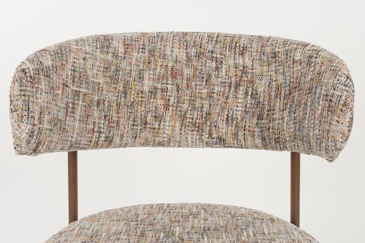 Image du produit White Label Living Chair Claes Multicolour