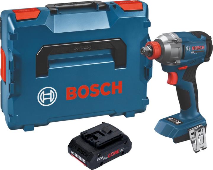 Produktbild Bosch Professional Bosch GDX 18V-285 Professional Akku Drehschlagschrauber 18 V 285 Nm + 1x ProCORE Akku 4,0 Ah + (Schlagschrauber)