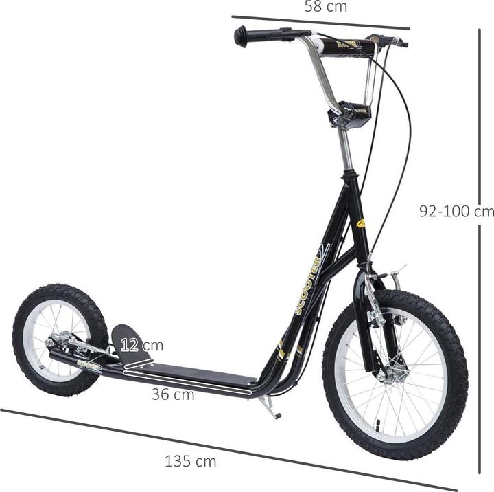 Actual product image Homcom Children's scooter