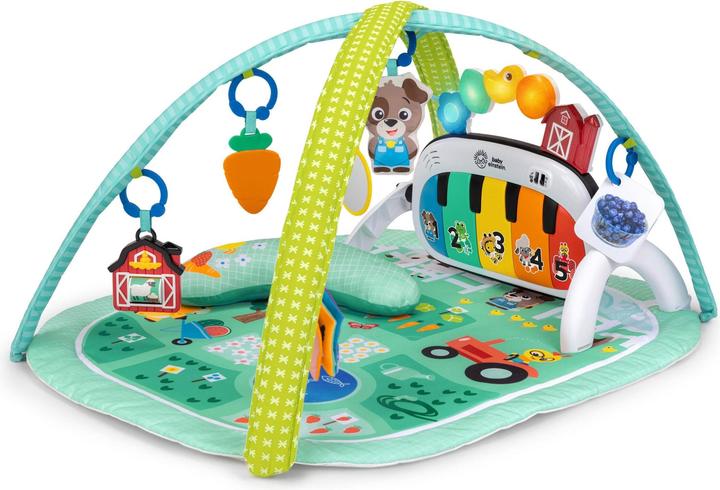 Baby Einstein 4-in-1 Kickin’ Tunes™ Musical Meadow™ aktivitetstaeppe med musik (English, French, German)