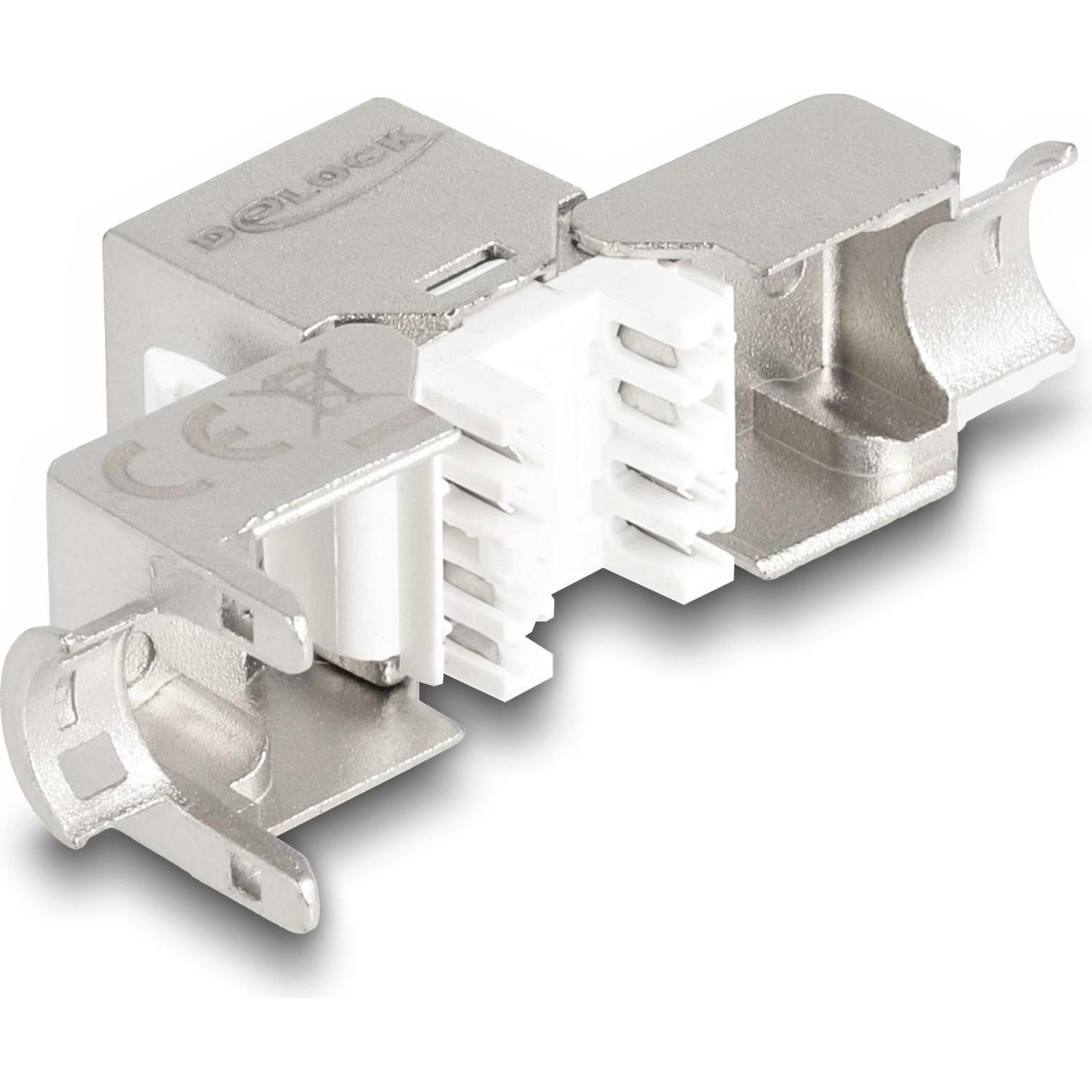 Thumbnail - Delock Keystone Modul RJ45 Buchse zu LSA Cat.6A Slim werkzeu (Keystone Modul), Netzwerk Zubehör