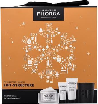 Filorga SET (LIFT DESIGNER 7ML + LIFT STRUCTURE 50ML + SLEEP&LIFT 15ML + SCENTED CANDLE) (Gesichtspflege set)