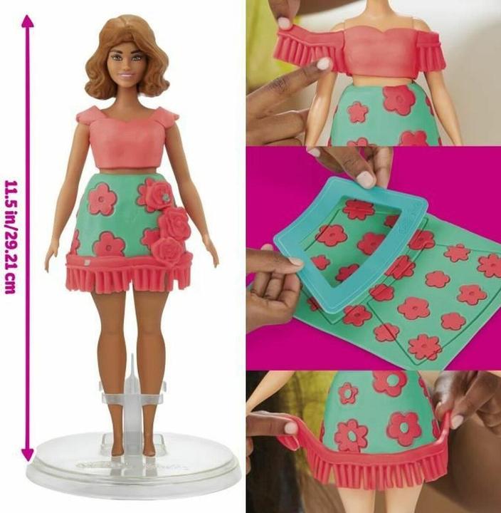 Produktbild Play-Doh Pd Barbie Florals And Fringe