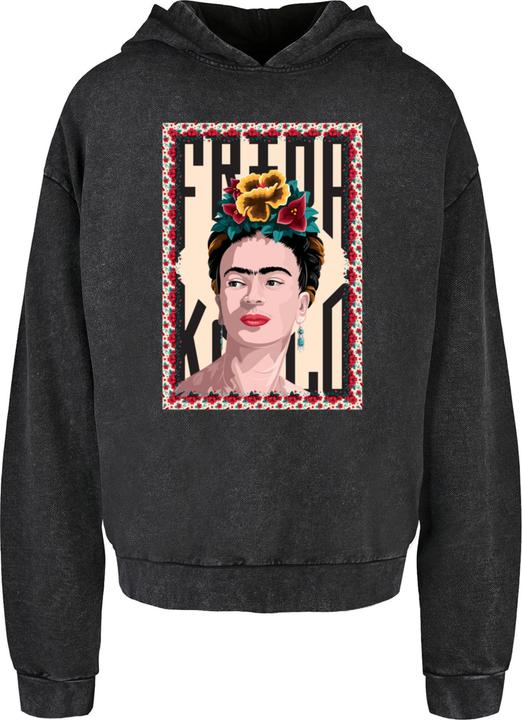 Produktbild Merchcode Frida Kahlo - Frame one Acid Washed Oversized Hoody - 178061 (M)