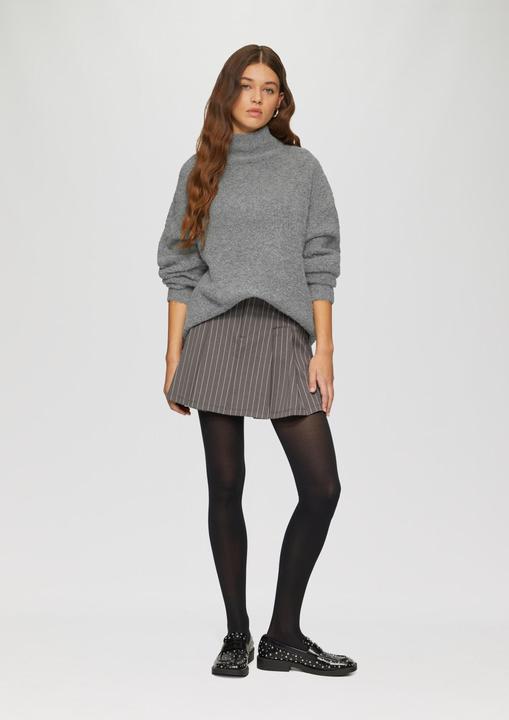 Produktbild s.Oliver Strickpullover Longpullover aus Bouclé - Strick (L)