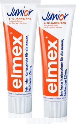 Actual product image Elmex Toothpaste Junior 6 - 12 years (2x) (150 ml)