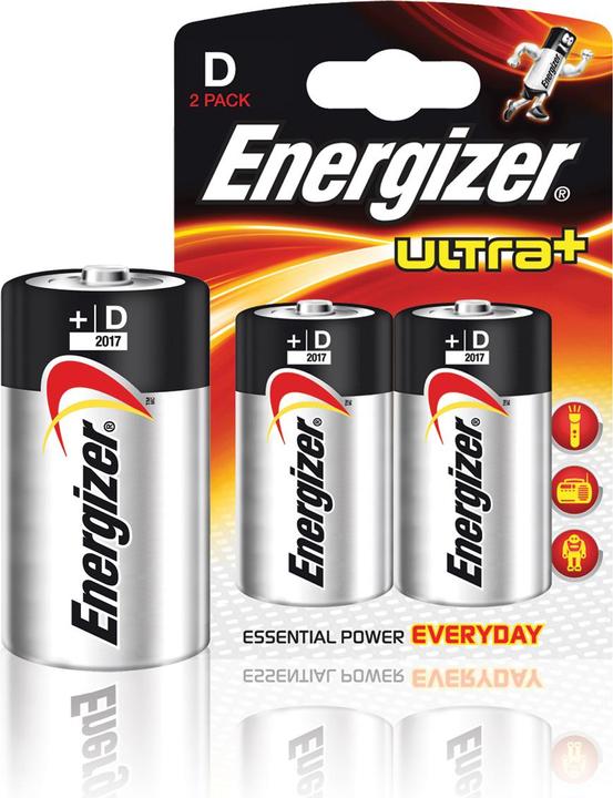 Produktbild Energizer Batterien Typ D 2Stk. (2 Stk., D)