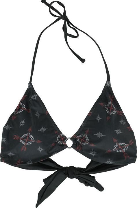 Immagine prodotto Black Premium Bikini Top With Celtic Prints (M)