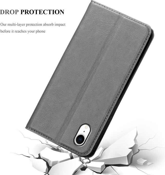 Immagine prodotto Cadorabo Libro Invis. Coperchio magnetico (Apple iPhone XR)