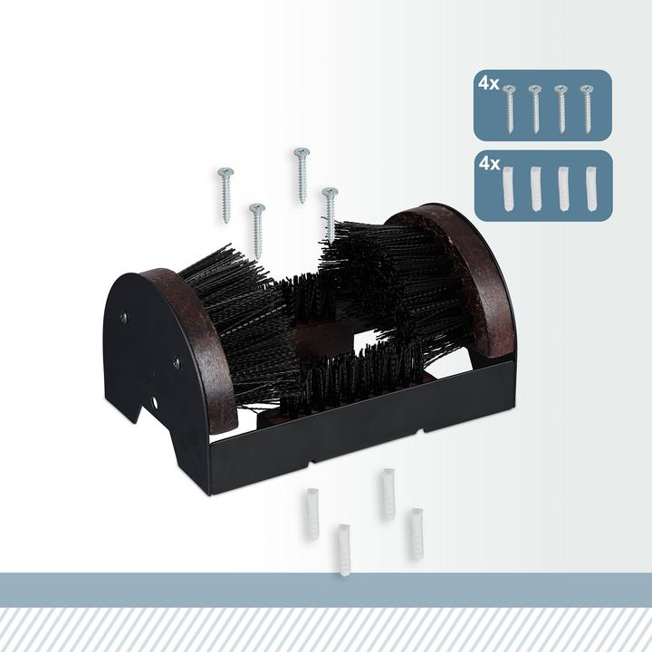 Actual product image Relaxdays Shoe brush