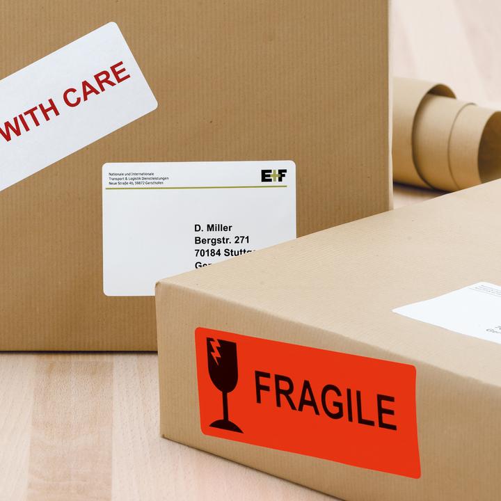 Produktbild HERMA Warnhinweis Etiketten A4