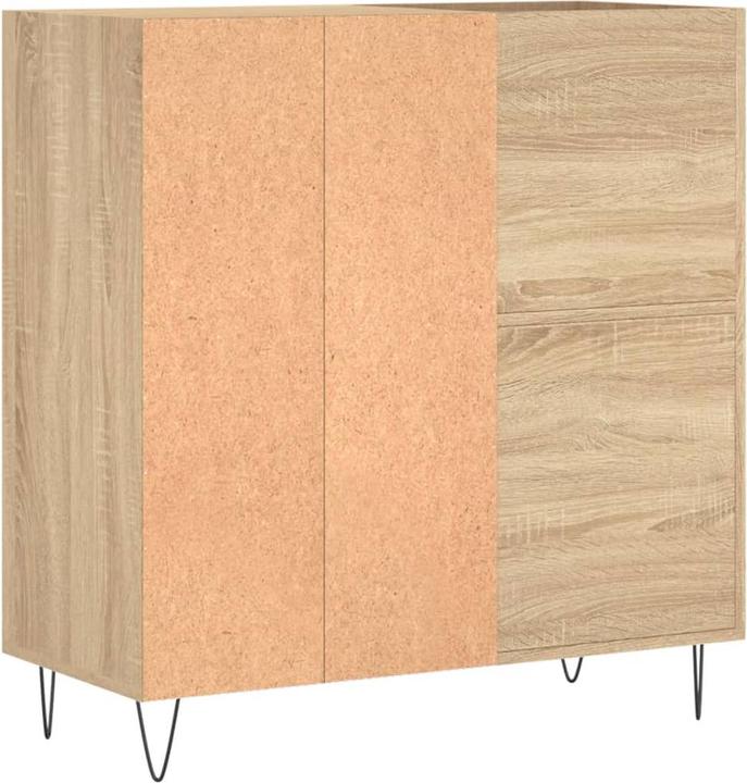 Image du produit VidaXL Plattenschrank Sonoma-Eiche 84,5x38x89 cm Holzwerkstoff