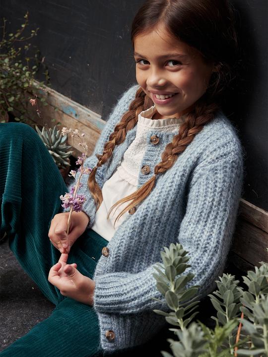 Produktbild Vertbaudet Flauschige Mädchen Strickjacke (98)