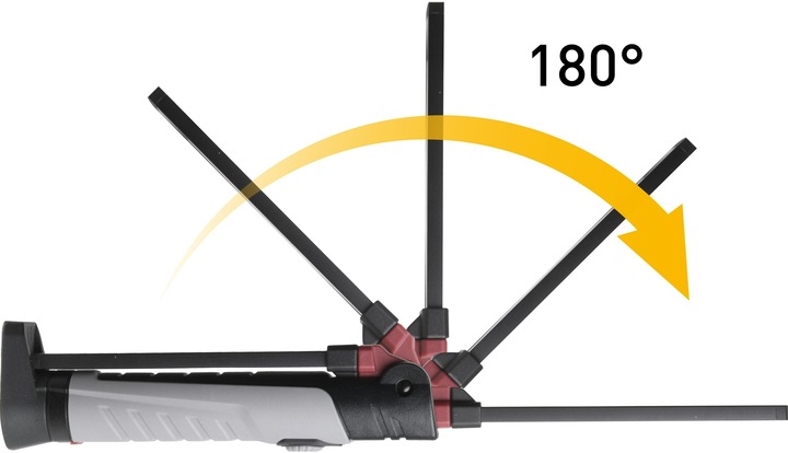 Immagine prodotto Kraftwerk Lampada ricaricabile 2 x lampada manuale a LED Slimlight 700, 3,7 (700 lm)