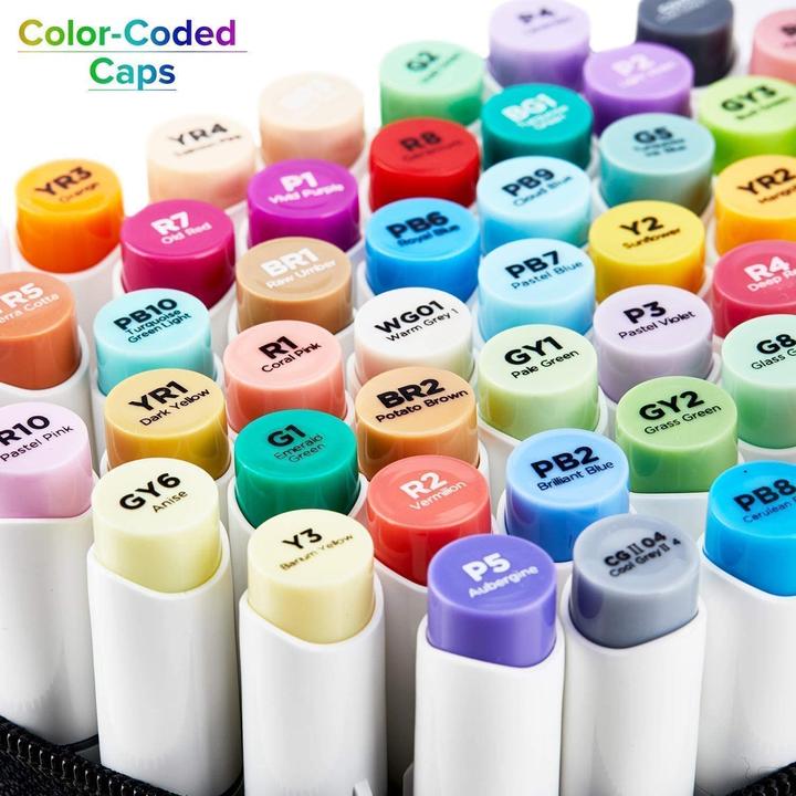 Actual product image Ohuhu Honolulu B art marker (Multicoloured, 72 x)