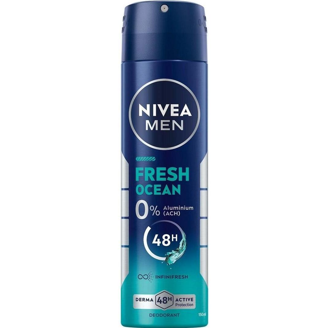 NIVEA MEN, Deo, Fresh Ocean (Spray, 150 ml)