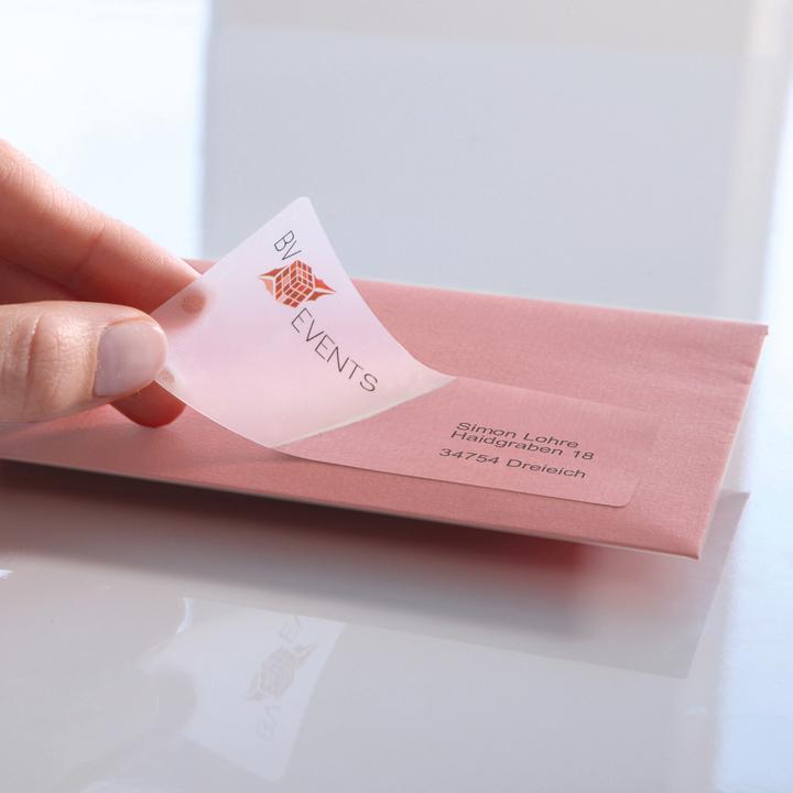 Produktbild Avery Transparente Adressetiketten
