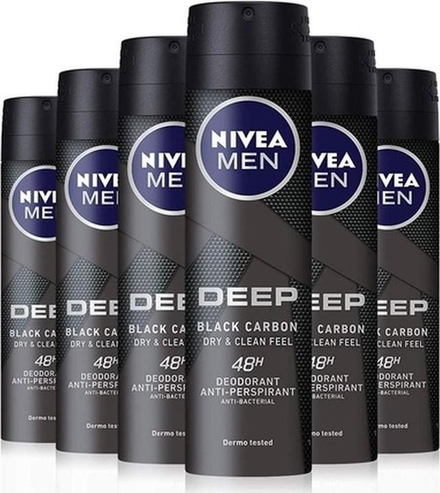 Produktbild NIVEA MEN Men Invisible For Black & White 48h (Spray, 150 ml)