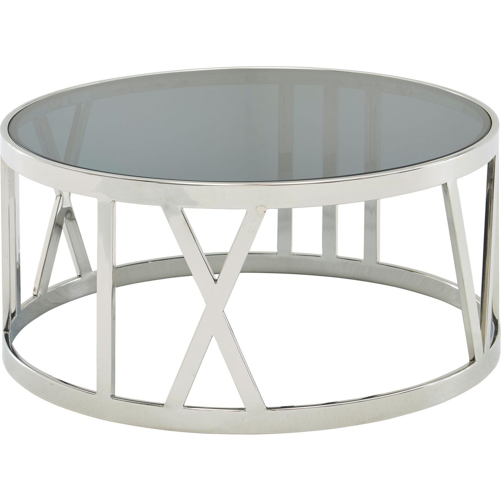 Wohnling, Couchtisch + Beistelltisch, Glas (60 x 60 x 30 cm)