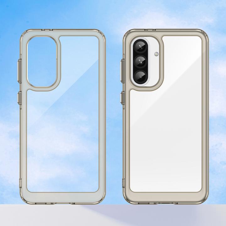 Immagine prodotto Hurtel Custodia Outer Space per Samsung Galaxy A56 Cover con cornice flessibile - Semitrasparente, nero (Samsung Galaxy A56)