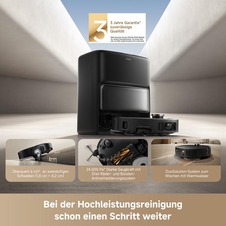 Actual product image Mova V50 Ultra Complete Black (Vacuum mopping robot)