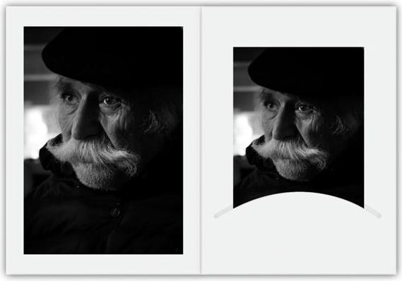 Produktbild Daiber 1x100 Portraitmappen m. Passepartout 13x18 (13 x 18 cm)