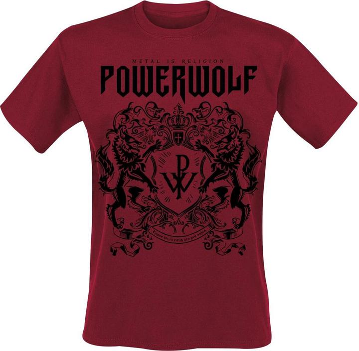 Produktbild Powerwolf Logo (red) (S)