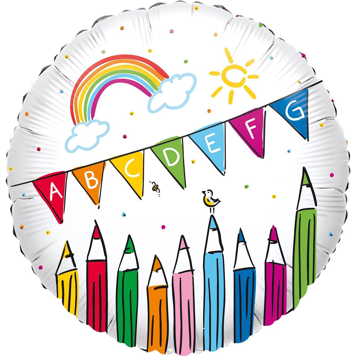 Thumbnail - Magni Folienballon Schulstart D43cm