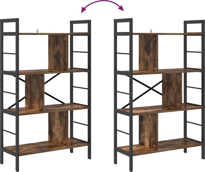 Produktbild vidaXL Bücherregal (30 x 75 x 123.50 cm)