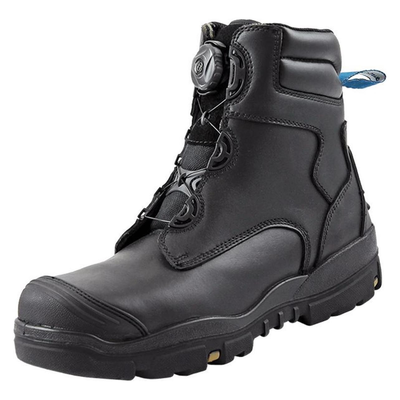 Bata, Werkschoenen, Helix Longreach Zwart Boa Enkellaarsje S3, Maat 43 (S3, 43)