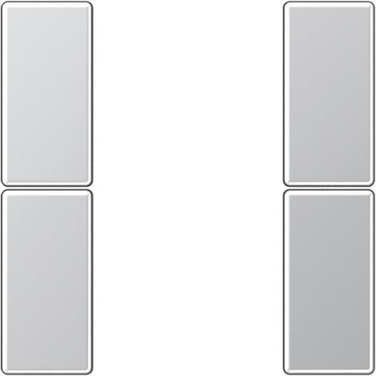 Actual product image JUNG Rocker Series Switch A alu glz A502TSAAL