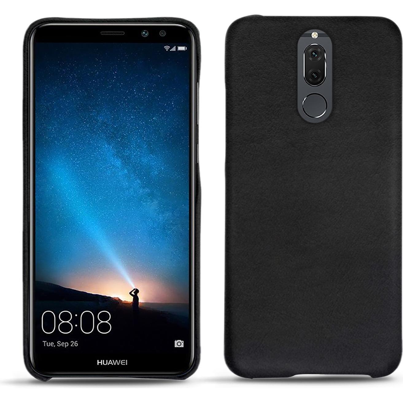 Noreve Lederschutzhülle (Huawei Mate 10 Lite), Smartphone Hülle, Schwarz