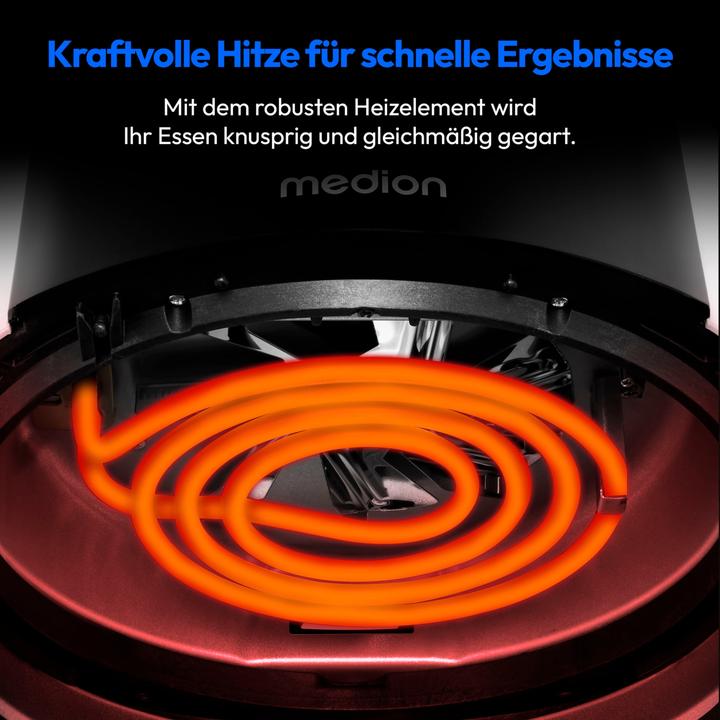 Produktbild Medion LIFE HeissluftFritteuse P40 L (MD13030)