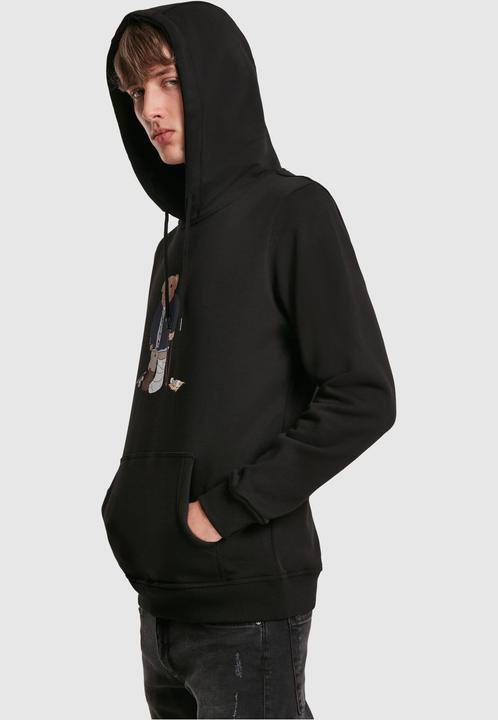 Immagine prodotto Mister Tee Felpa con cappuccio Skateboard Bear - 11748 (XS)