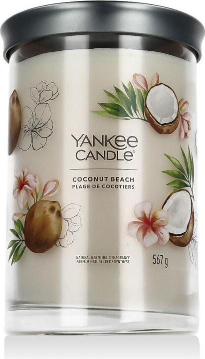 Actual product image Yankee Candle Coconut Beach Signature Large Tumbler Scented Candle