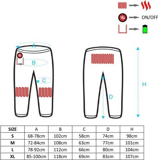 Actual product image Glovii GP1CM underpants (M)